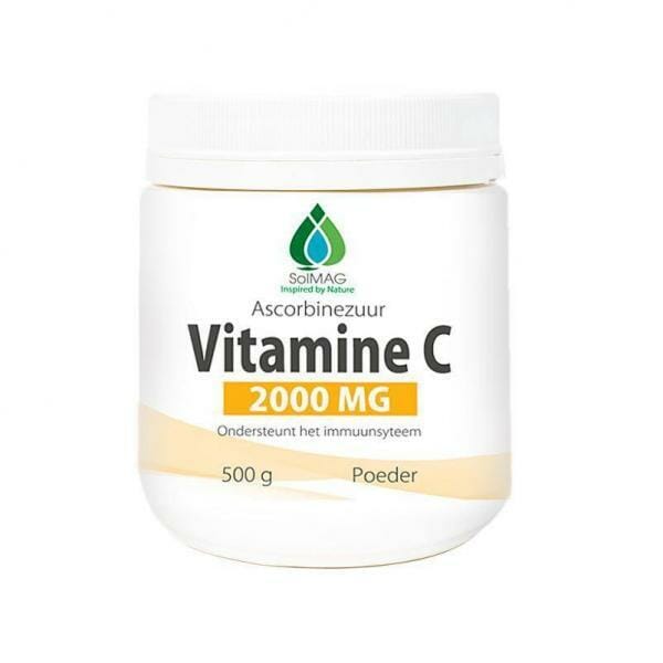 SoLMAG Vitamine C poeder 500 gram poeder