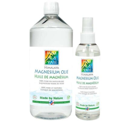 Himalaya 1000 ml. en 200 ml. magnesium olie combi pakket