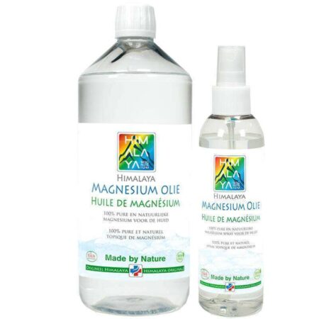 Himalaya 1000 ml. en 200 ml. magnesium olie combi pakket