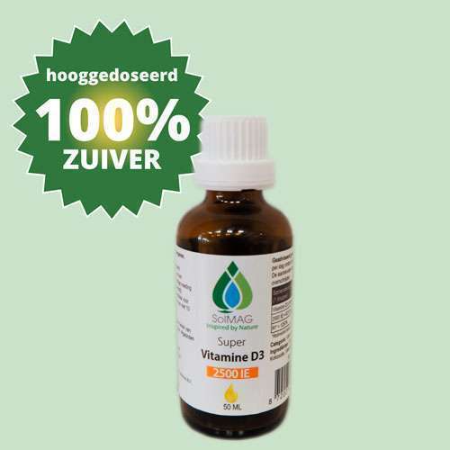 Solmag vitamine D3 druppels zeer zuiver