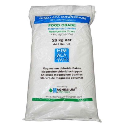 Himalaya magnesium vlokken 20 kg – Badkristallen – Badzout