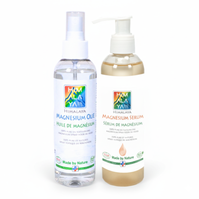 Voordeelset Himalaya Magnesium Olie Spray 200 ml + Himalaya Magnesium Serum 200 ml